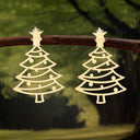 Nora Christmas Tree Earrings