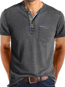Bicheno Men's Premium Round Neck Pocket T-Shirt, view 3