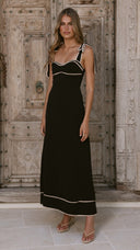 Beverly Maxi Dress - Black