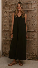 Rohan Maxi Dress - Black