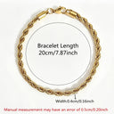 Conor Rope Chain Bracelet, view 4