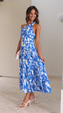 Jayma Maxi Dress - Blue Floral