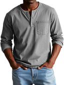 Lorne Men's Vintage Long Sleeve Shirt, view 2