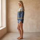 BIRANE STRIPED COLOR CARDIGAN