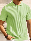 Rory Men's Tricot Polo Shirt, view 12