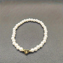 A-Z Pearl Beaded Bracelet