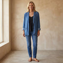 MIREIA CASUAL DENIM BLAZER