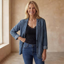 MIREIA CASUAL DENIM BLAZER