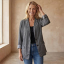 MIREIA CASUAL DENIM BLAZER