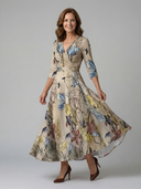 Morwenna Floral Wrap Maxi Dress