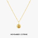 Chiara Birthstone Pendant Necklace, view 55