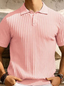 Rory Men's Tricot Polo Shirt, view 4