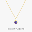 Chiara Birthstone Pendant Necklace, view 56