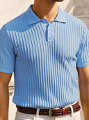 Rory Men's Tricot Polo Shirt, view 8