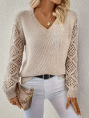 Mirabelle Casual Knitted Chic Sweater