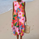 Indy Vibrant Floral Summer Dress