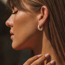 Mirella Minimalist Drop Earrings, view 9