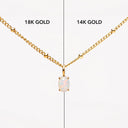 Carys Lab-Created Opal Pendant Necklace, view 6