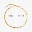 Jacqueline Twisted Rope Chain Bracelet, view 7