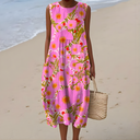 Indy Vibrant Floral Summer Dress
