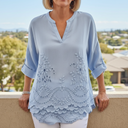 Viva Chic Printed Blouse