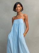 Portia Striped Maxi Dress