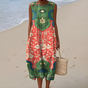 Rowyn Artistic Sleeveless Summer Dress