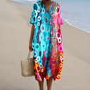 Addilyn Vibrant Tie-Dye Summer Dress