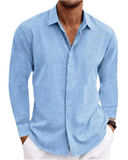 Flinders Men's Linen Blend Casual Shirt, view 2