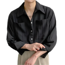 Dunsborough Men's Ribbed Texture Shirt