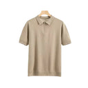 Gideon Men's Zip Neck Polo Shirt