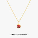 Chiara Birthstone Pendant Necklace, view 45