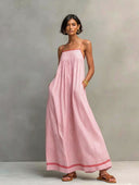 Portia Striped Maxi Dress