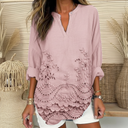 Viva Chic Printed Blouse