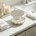 Estelle White Shell Shaped Jewellery Tray, view 3