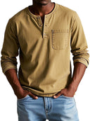 Lorne Men's Vintage Long Sleeve Shirt, view 4