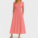 Harper the elegant A-line midi dress
