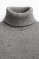Avenzo Cashmere Turtleneck Grey