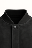 Montieri Suede Bomber Black