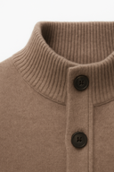 Giotto Cashmere Cardigan Mocha