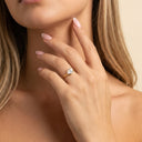 Elva Gold Birthstone Ring, view 4