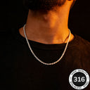 Rafferty Men's Rope Chain Necklace, view 9