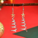 Aspen Christmas Tree Earrings