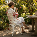 Elise Country Patchwork Blouse