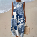 Valery Coastal Sleeveless Summer Dress