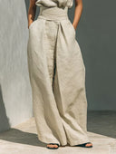 Seren two-piece set with sleeveless tank top and wide-leg pants, view 7