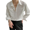 Dunsborough Men's Ribbed Texture Shirt, view 2