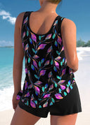 Gillian floral print tankini set