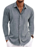 Flinders Men's Linen Blend Casual Shirt