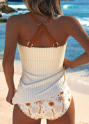 Delfina two-piece summer tankini set, view 2